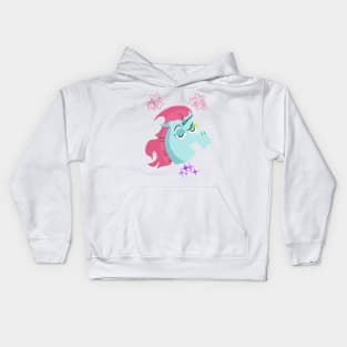 Flying Princess Ponyhead Kids Hoodie